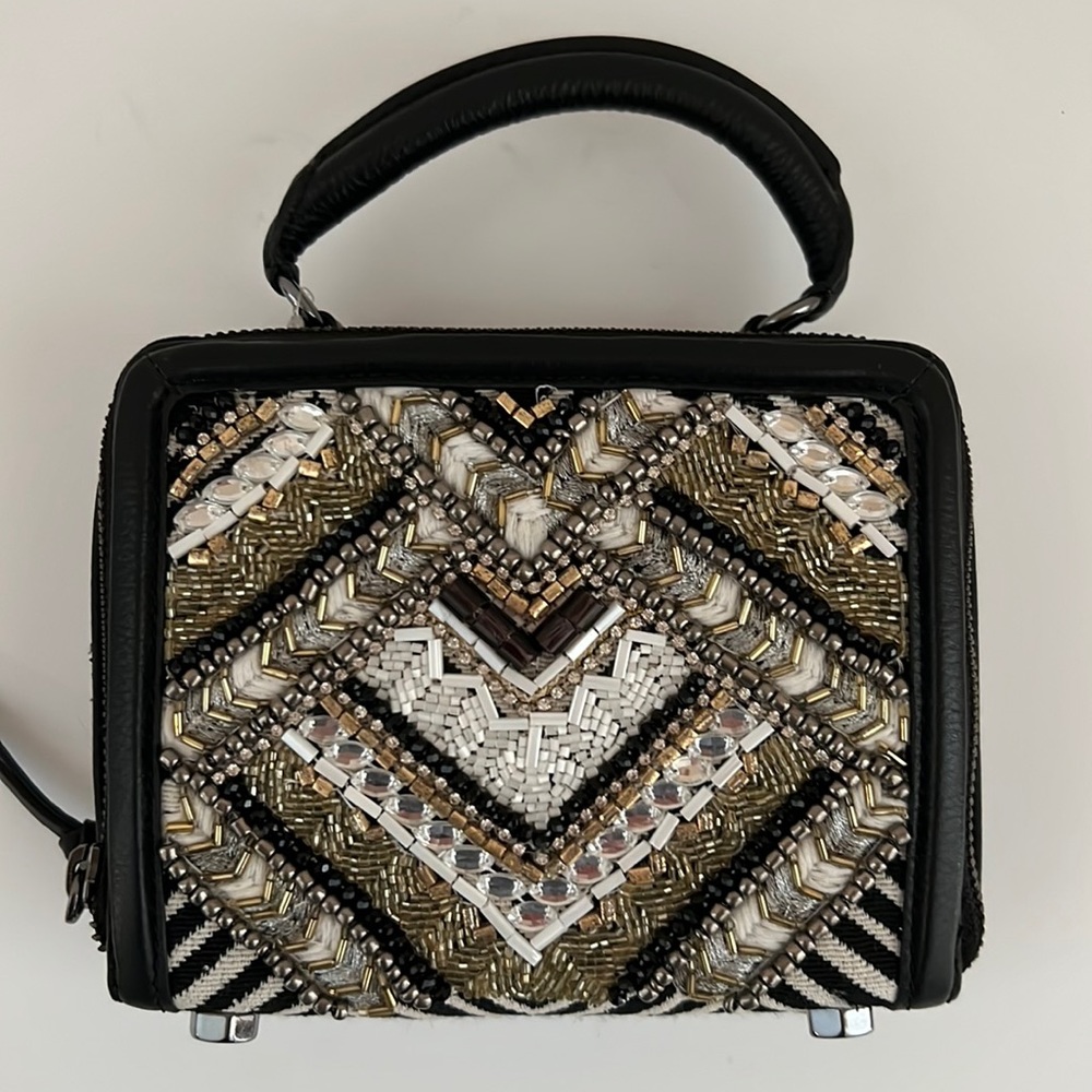 Rebecca Minkoff Wonder Box Black Metallic Multi